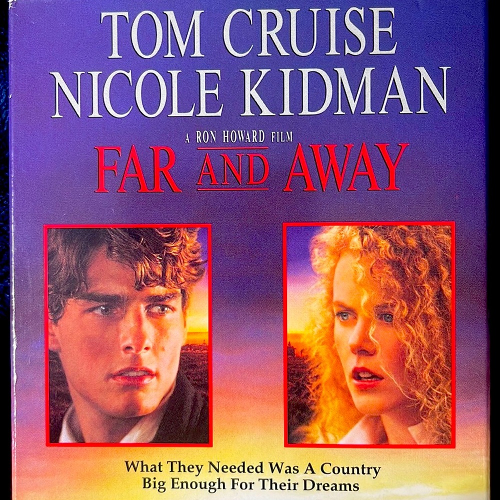 🎥🍿📼Tom Cruise Nicole Kidman Far and Away - a Ron Howard Film